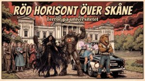 Röd horisont över Skåne - Terror på universitet röd horisont Över skåne